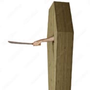 Evil Knife Guy Coffin