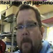 Real men eat japaleno