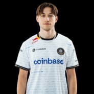 sweaty player