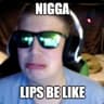 Lips be like