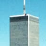 Left twin tower