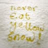yellow snow enjoyer
