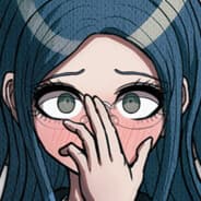Shy anime girl
