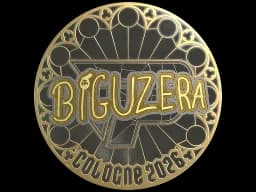 Sticker | biguzera (Gold) | Cologne 2026