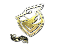 Sticker | Grayhound Gaming (Gold) | Paris 2023