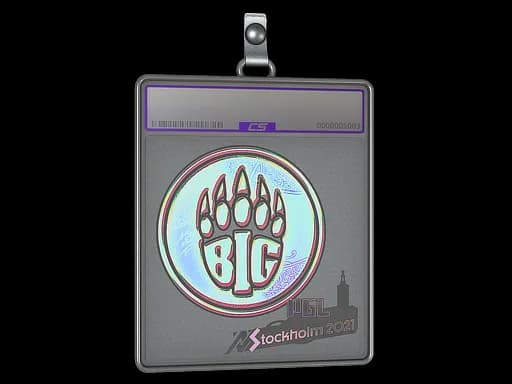 Sticker Slab | BIG (Holo) | Stockholm 2021