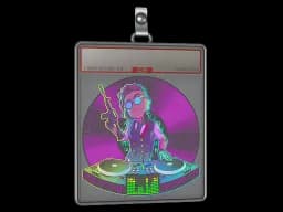Sticker Slab | DJ Safecracker (Lenticular)