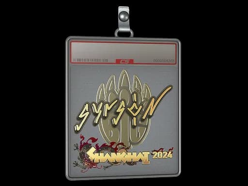 Sticker Slab | syrsoN (Gold) | Shanghai 2024