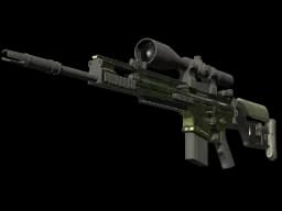 SCAR-20 | Green Marine (Well-Worn)