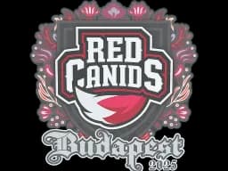 Sticker | RED Canids | Budapest 2025