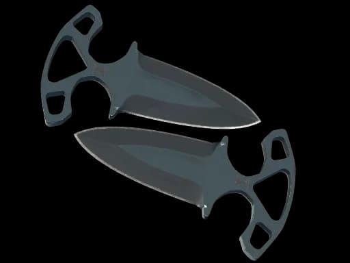 ★ StatTrak™ Shadow Daggers | Night (Well-Worn)