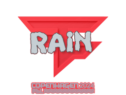 Sticker | rain | Copenhagen 2024