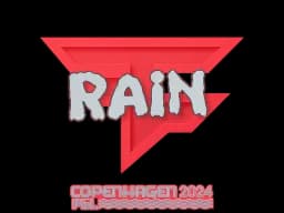 Sticker | rain | Copenhagen 2024