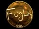 Sticker | FugLy (Gold) | Katowice 2019 CS2 skin