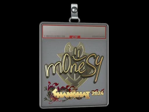 Sticker Slab | m0NESY (Gold) | Shanghai 2024