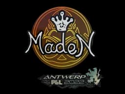 Sticker | maden | Antwerp 2022