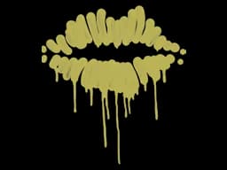 Sealed Graffiti | Kiss (Tracer Yellow)