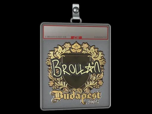 Sticker Slab | Brollan (Gold) | Budapest 2025