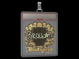 Sticker Slab | Brollan (Gold) | Budapest 2025