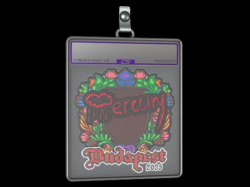 Sticker Slab | Mercury (Embroidered) | Budapest 2025