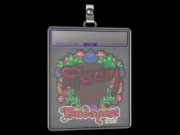 Sticker Slab | Mercury (Embroidered) | Budapest 2025