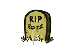 Sealed Graffiti | Tombstone (Tracer Yellow)