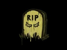 Sealed Graffiti | Tombstone (Tracer Yellow)