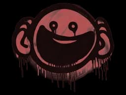 Sealed Graffiti | OMG (Blood Red)