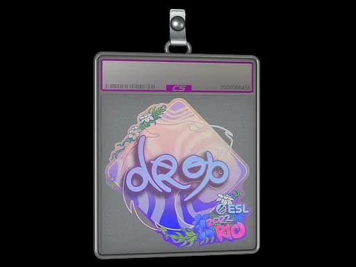 Sticker Slab | drop (Holo) | Rio 2022