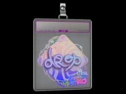 Sticker Slab | drop (Holo) | Rio 2022