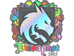 Sticker | Team Spirit (Holo) | Budapest 2025