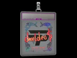 Sticker Slab | dav1deuS (Holo) | Austin 2025