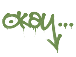 Sealed Graffiti | Okay (Battle Green)