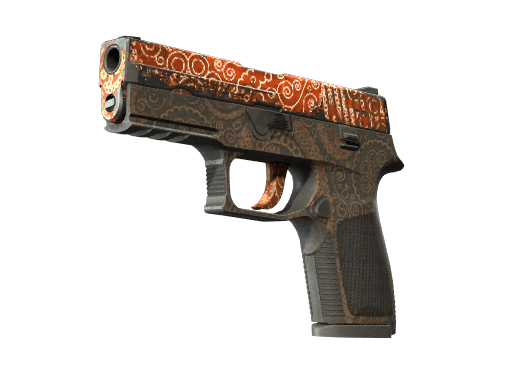 StatTrak™ P250 | Mehndi (Battle-Scarred)