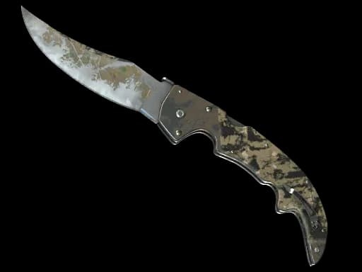 ★ StatTrak™ Falchion Knife | Forest DDPAT (Battle-Scarred)