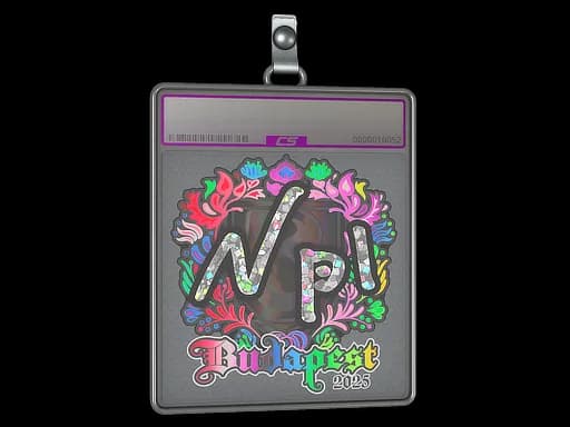 Sticker Slab | npl (Holo) | Budapest 2025