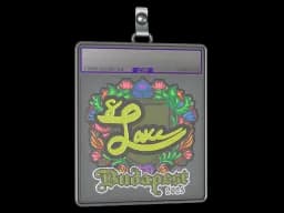 Sticker Slab | Lake (Embroidered) | Budapest 2025