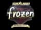 Sticker | frozen (Gold) | Berlin 2019 CS2 skin