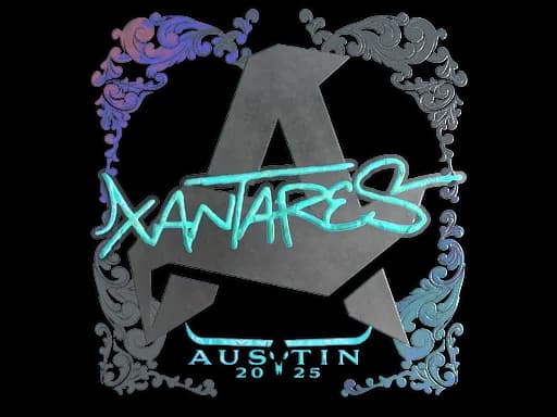 Sticker | XANTARES (Holo) | Austin 2025