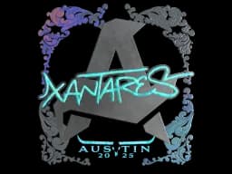 Sticker | XANTARES (Holo) | Austin 2025