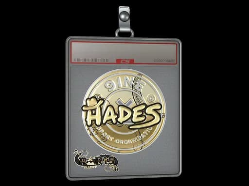 Sticker Slab | hades (Gold) | Paris 2023