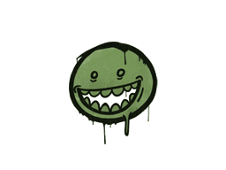 Sealed Graffiti | Mr. Teeth (Battle Green)