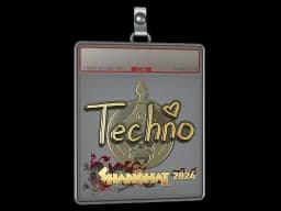 Sticker Slab | Techno4K (Gold) | Shanghai 2024