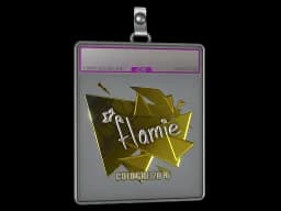 Sticker Slab | flamie (Foil) | Cologne 2016