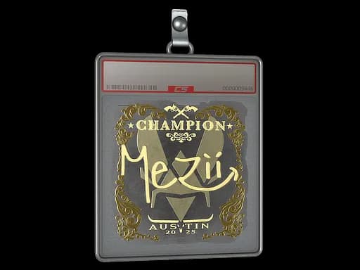 Sticker Slab | mezii (Gold, Champion) | Austin 2025