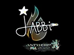 Sticker | jabbi (Glitter) | Antwerp 2022