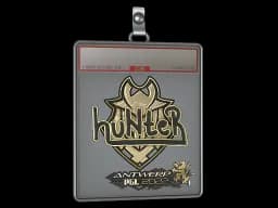 Sticker Slab | huNter (Gold) | Antwerp 2022