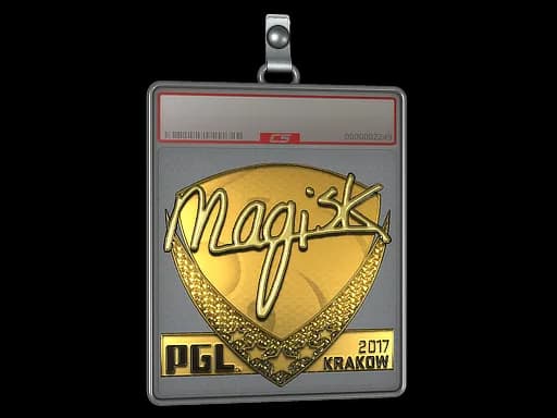 Sticker Slab | Magisk (Gold) | Krakow 2017