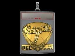 Sticker Slab | Magisk (Gold) | Krakow 2017