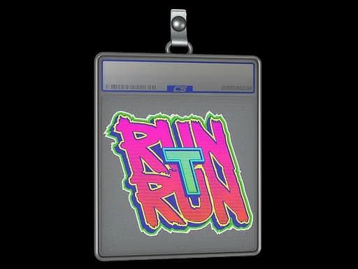 Sticker Slab | Run T, Run